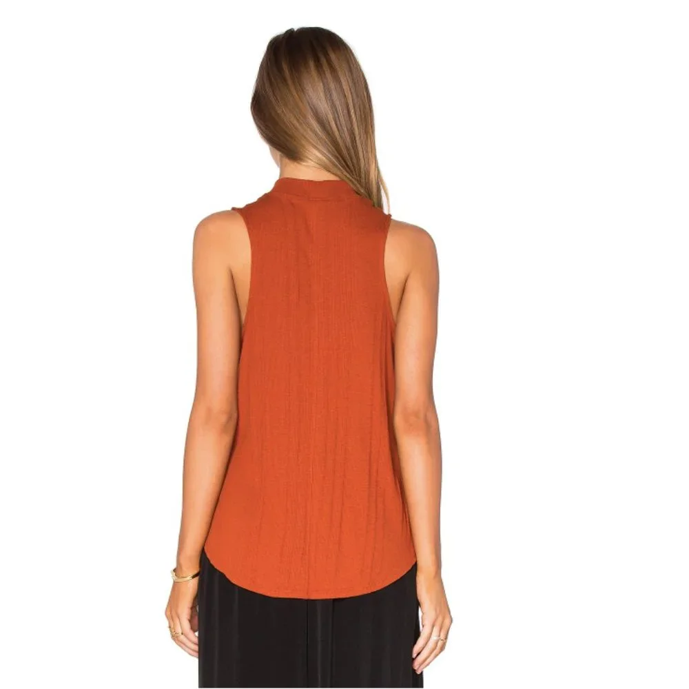 Free People Faye Tank Top with Keyhole